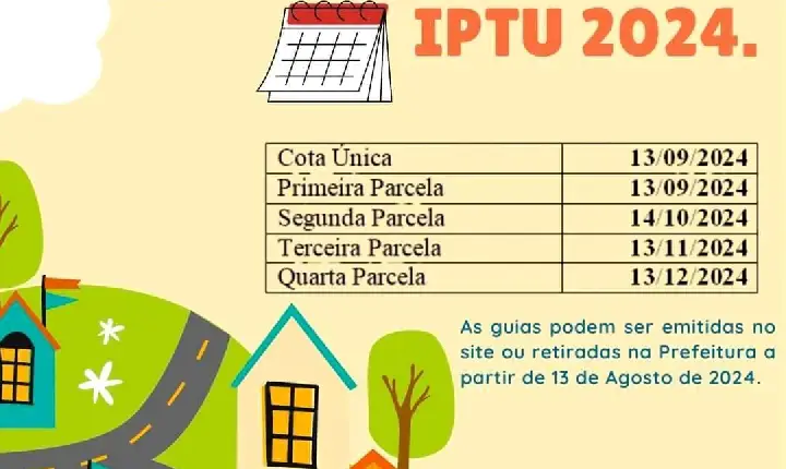 Atenção, moradores de São Jorge d'Oeste! O IPTU 2024 já está disponível