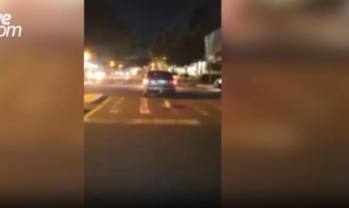 Cachorro amarrado em corda é arrastado por carro no Paraná