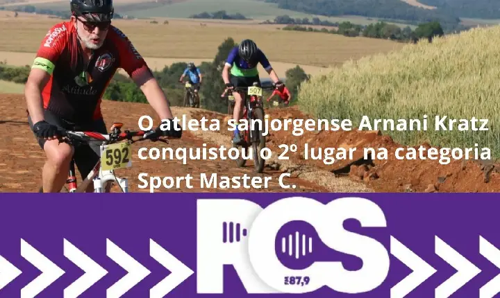 Desafio Chopinzinho de Mountain Bike reúne 170 atletas na sua 6° edição e atleta Sanjorgense se destaca. 