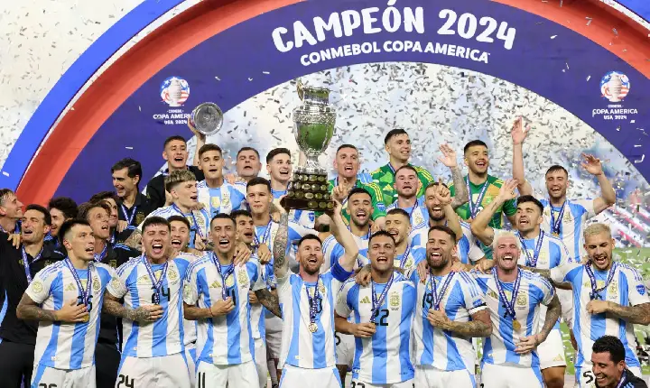 Em jogo infinito, a Argentina é bicampeã da Copa América