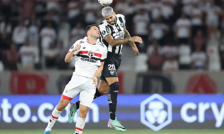 São Paulo e Botafogo jogam por vaga na semifinal da Libertadores