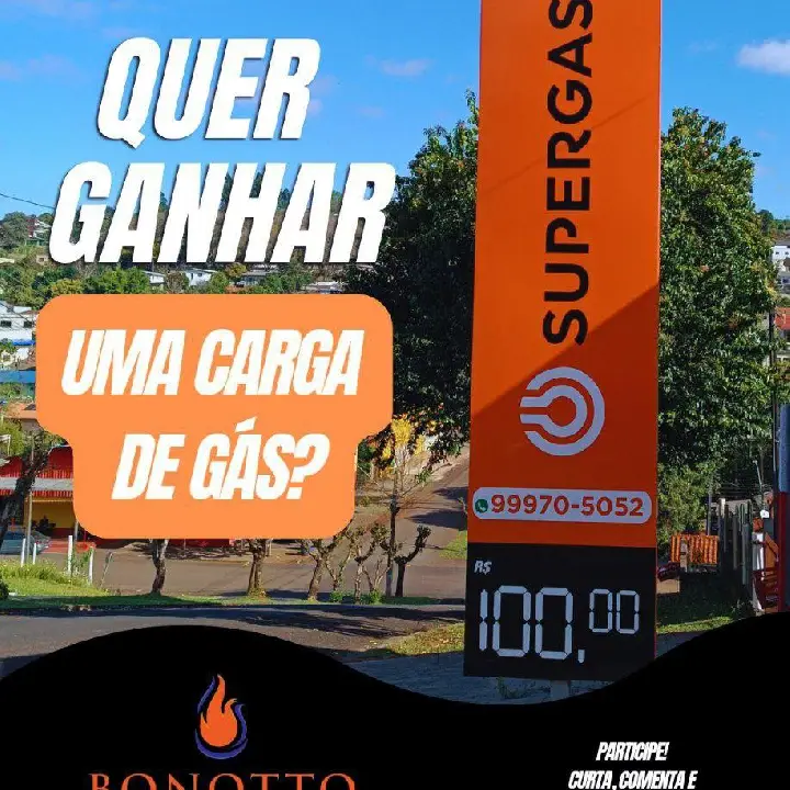 🔥🛢 SORTEIO - BONOTTO DISTRIBUIDORA DE GÁS 🔥🛢