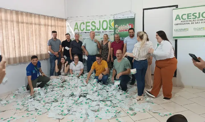 Sorteio Final da Promoção Natal Premiado ACESJO 2024 realizado com sucesso