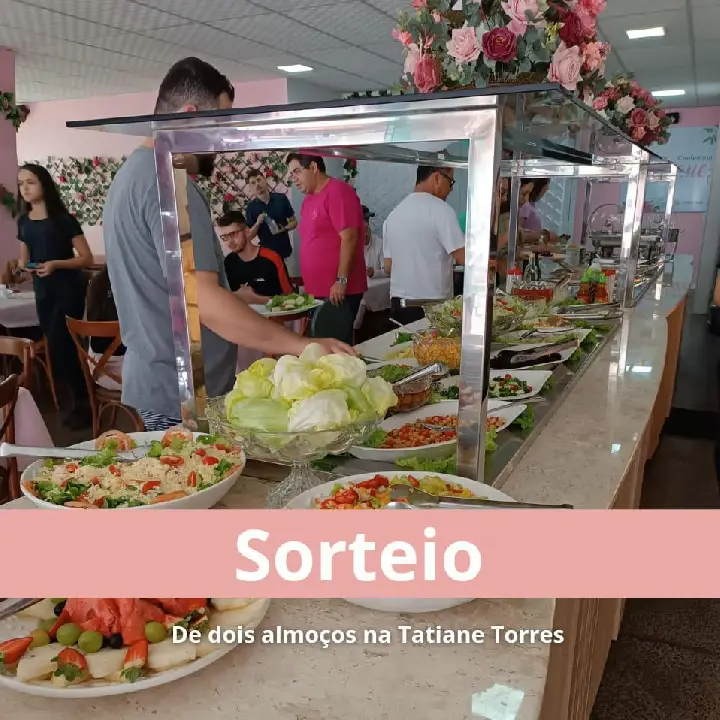 🎉🍴🔥 SORTEIO ESPECIAL - TATIANE TORRES 🔥🍴🎉