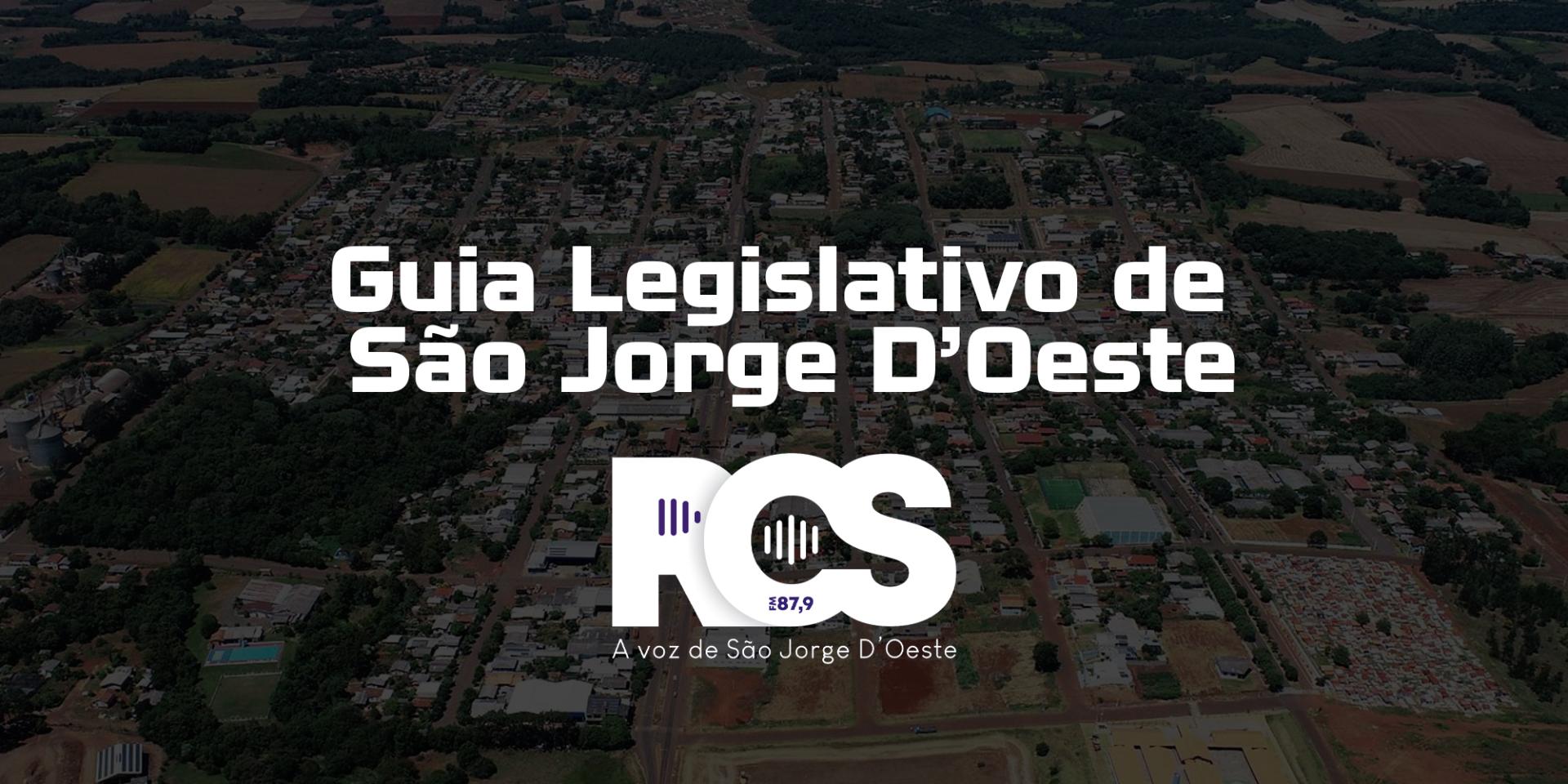 Retrospectiva dos vereadores eleitos no município de São Jorge D’Oeste-PR