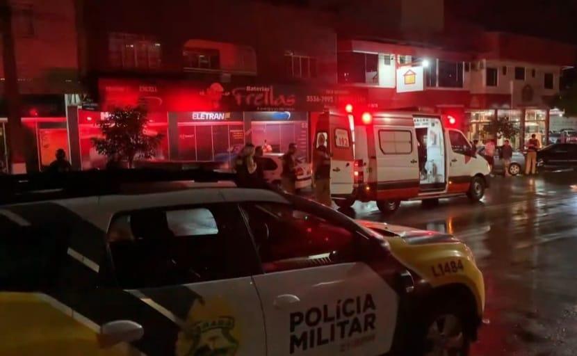 Atropelamento no centro de Dois Vizinhos