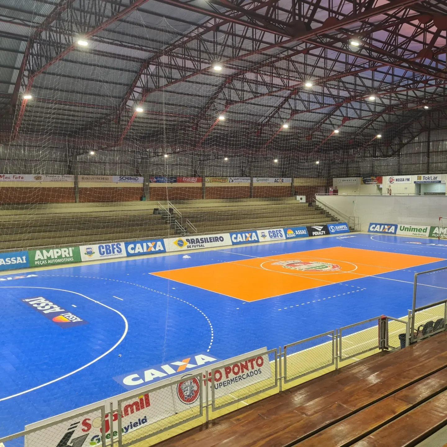 Chopinzinho recebe jogo do campeonato Brasileiro de Futsal hoje à noite