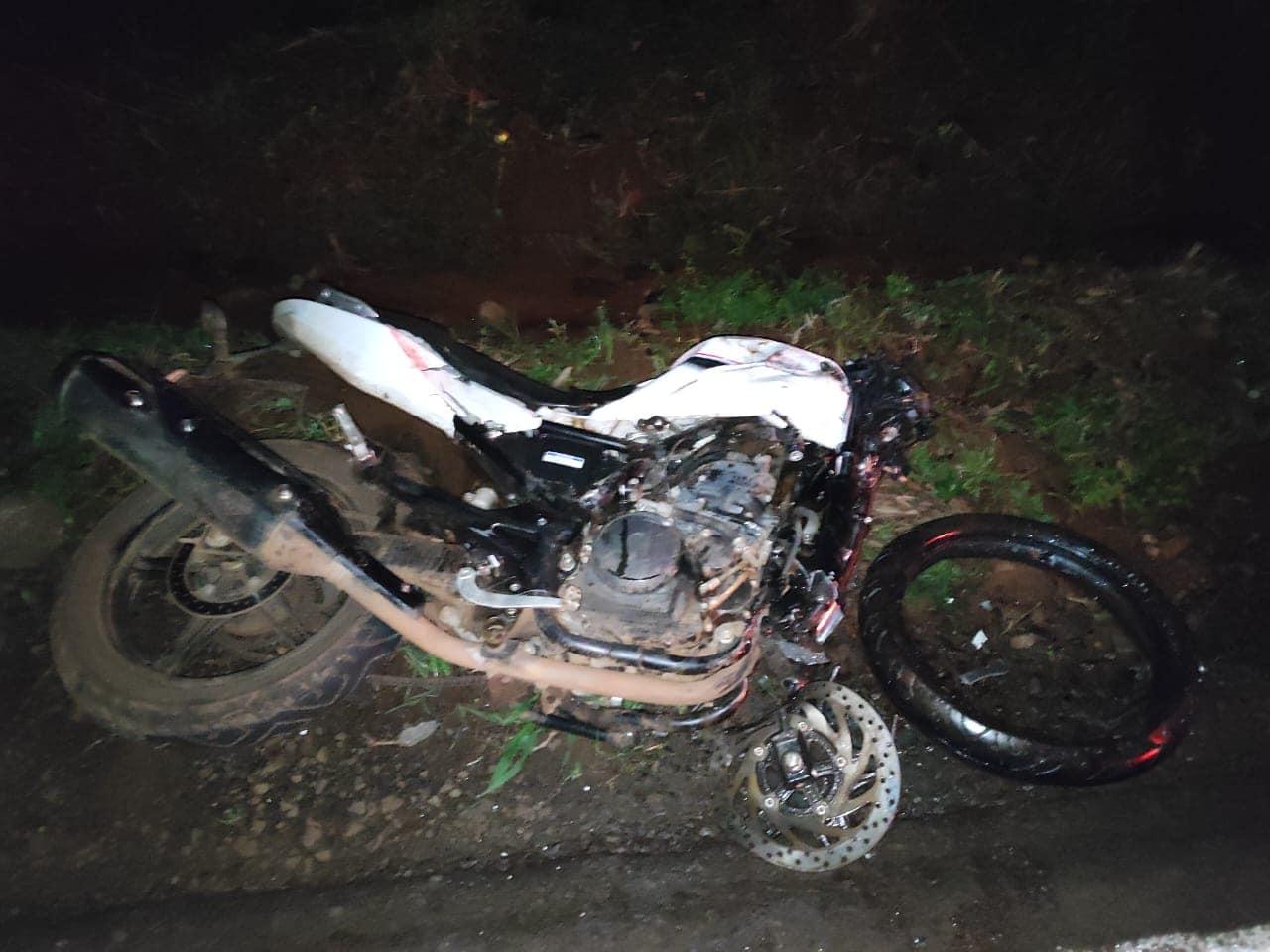 Condutor de motocicleta morre após acidente no Verê