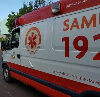 Homem furta ambulância do SAMU após recusar atendimento em Toledo