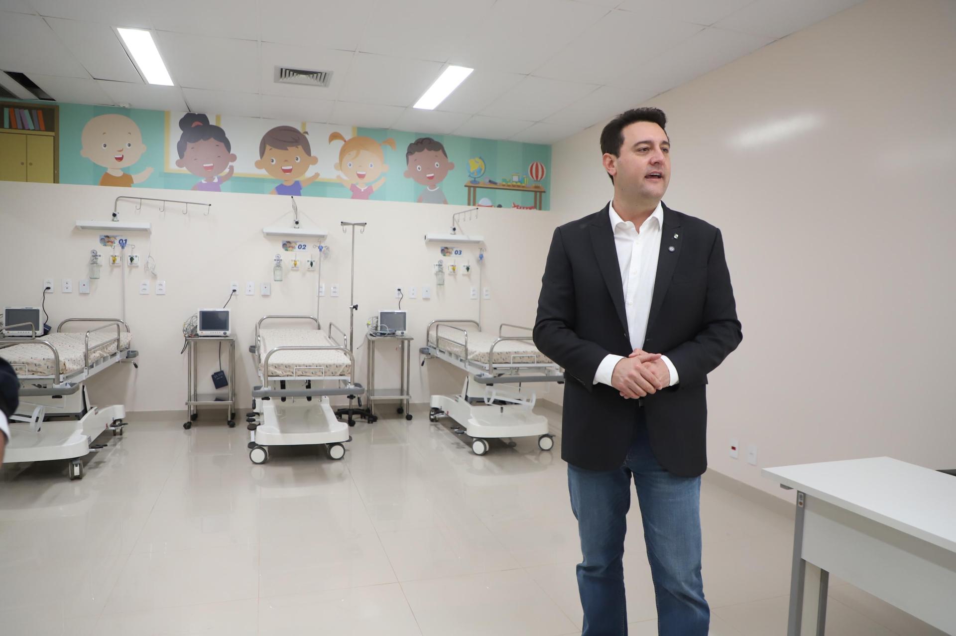 Com R$ 124,2 milhões do Estado, governador inaugura Hospital da Criança de Maringá