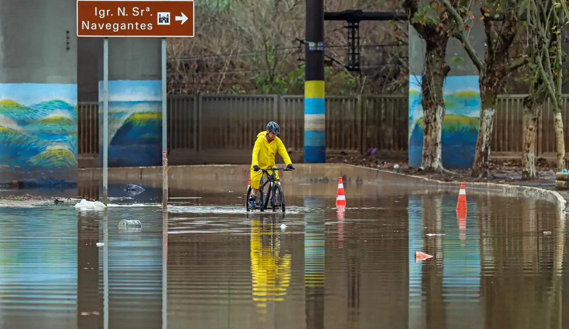 Inmet divulga alerta de perigo para o Rio Grande do Sul