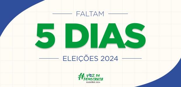 Faltam 5 dias: a partir de hoje (1º), eleitor só pode ser preso em algumas situações